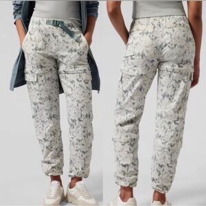 Athleta Trekkie Convertible Hike Pant Lace Print Womens 26